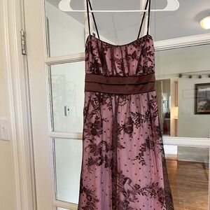 Beautiful Lace Overlay Cocktail Dress XXS